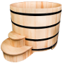 Купель деревянная круглая